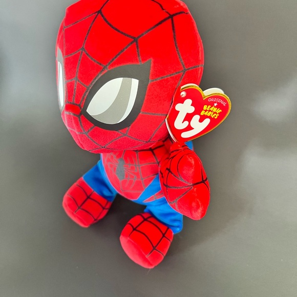 Ty Marvel Spider-Man Plush - Red and Blue - Picture 2 of 6